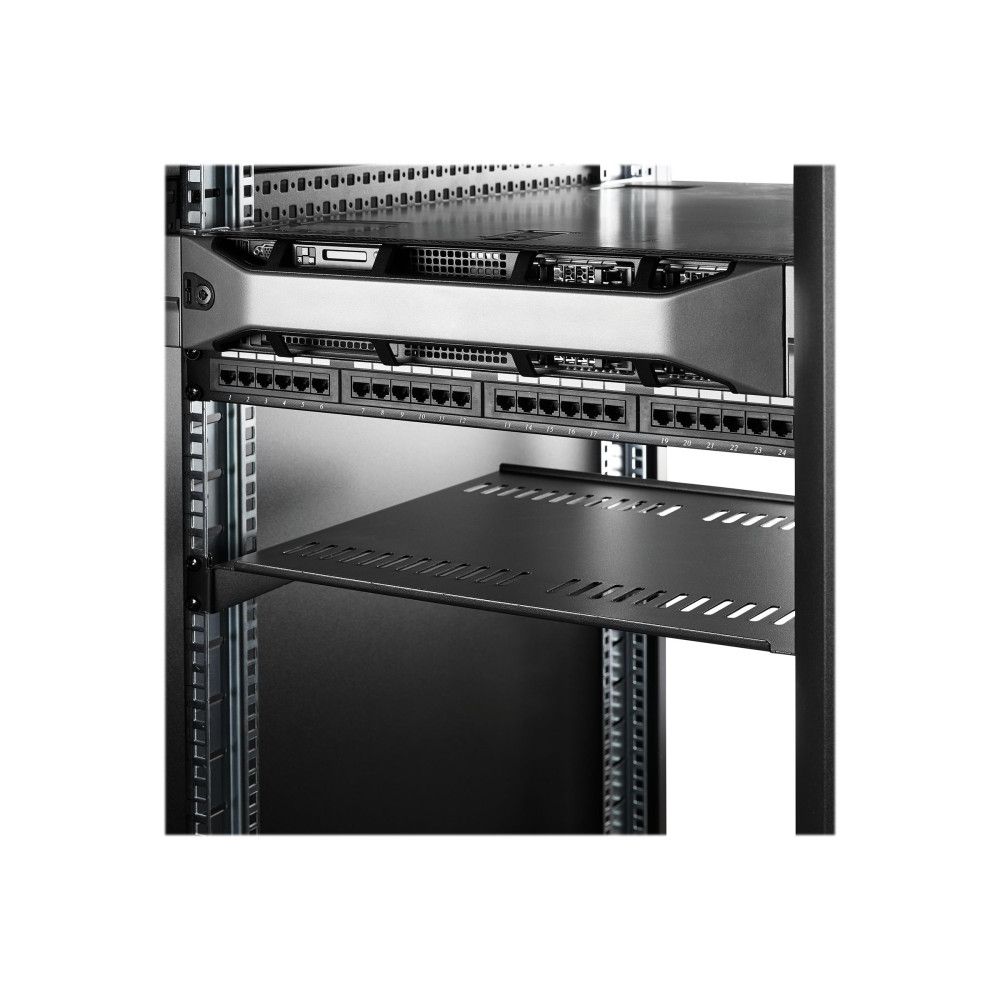StarTech CABSHELF116V 1U 16 INCH DEEP CANTILEVER SHELF - VENTED - Image 3