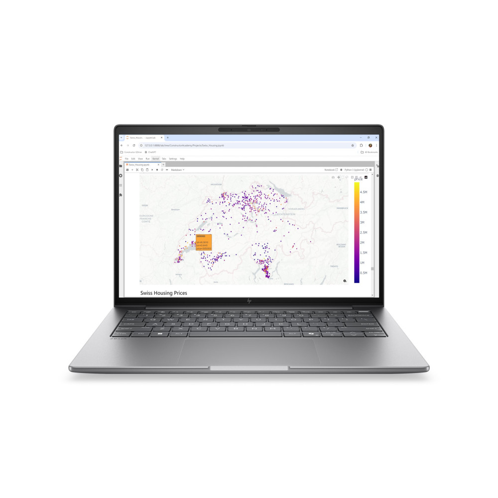 HP DM6A0PT Zbook 8 G2i 14", WUXGA IR TS, U7-356H, 16GB, 512GB , NVIDIA RTX PRO 500 6GB, W11P, 3YR