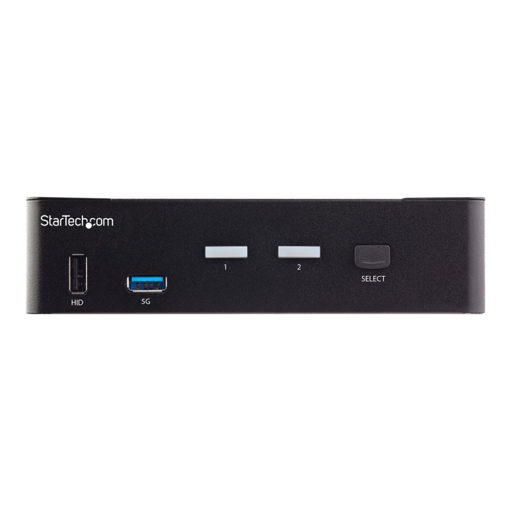 StarTech SV231HU34K6 2 PORT SINGLE HDMI KVM SWITCH, 4K(60Hz), USB, AUDIO, 2YR WTY - Image 1