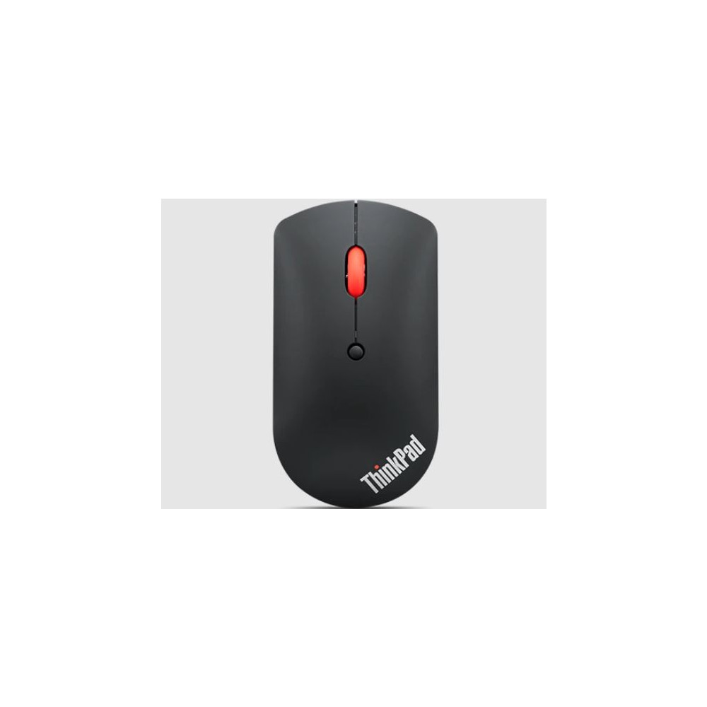 Lenovo 4Y50X88822 ThinkPad Bluetooth Silent Mouse - Dual-Host Bluetooth 5.0 to Switch Between 2 Devices,DPI Adjustment: 2400, 1600, 800, 1YR Battery Life - Image 1