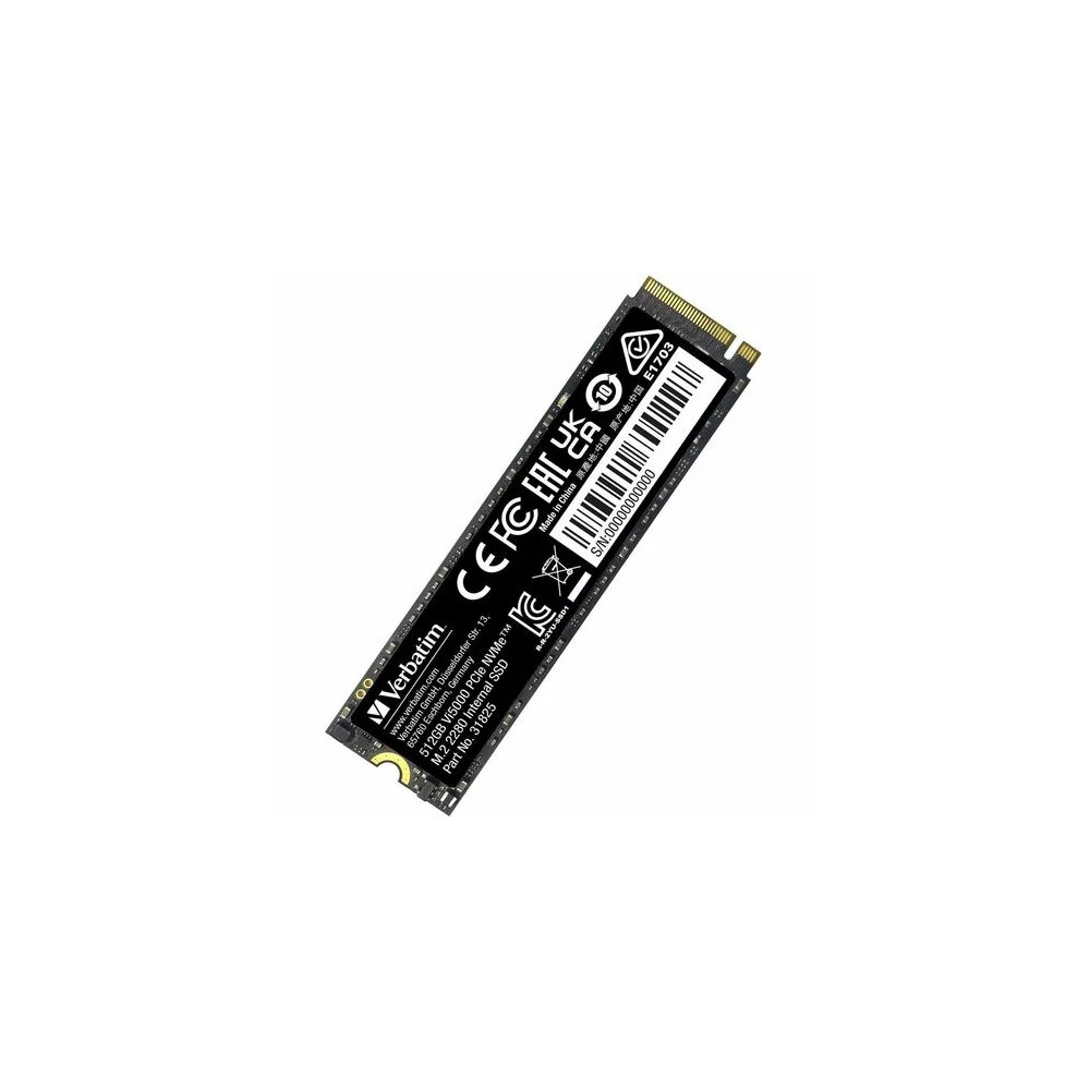 Verbatim 31825 512GB VI5000 PCIE NVME M.2 2280 SSD - Image 1