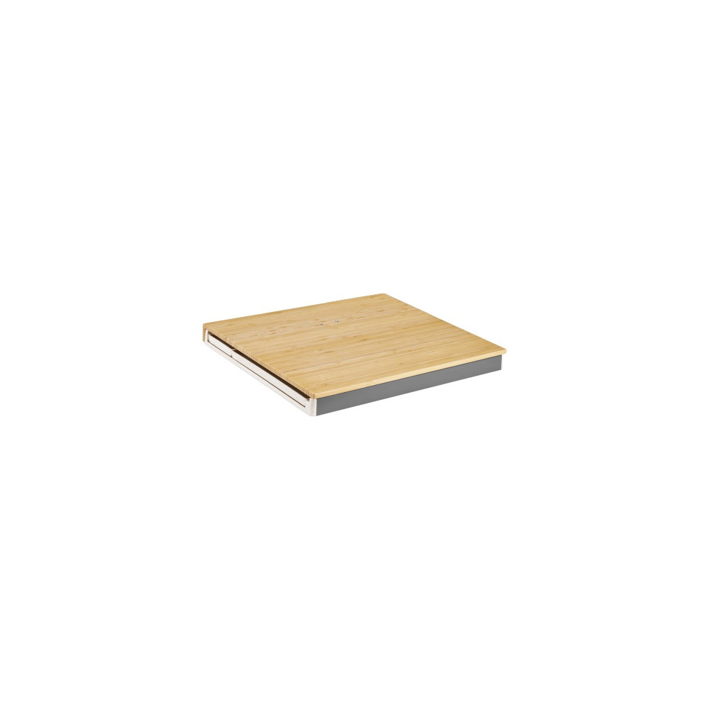 Brateck DEO03-1 2-in-1 Desktop Storage Box, 402x346x36mm, Weight Capacity: 5kg, Removeable Tray: organizes and stores small items - Image 1