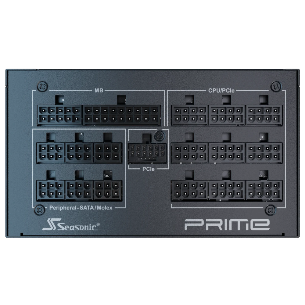 Seasonic PSUSEATX1300A31 PRIME TX-1300 1300W Titanium ATX 3.1 Fully Modular PSU - Image 2