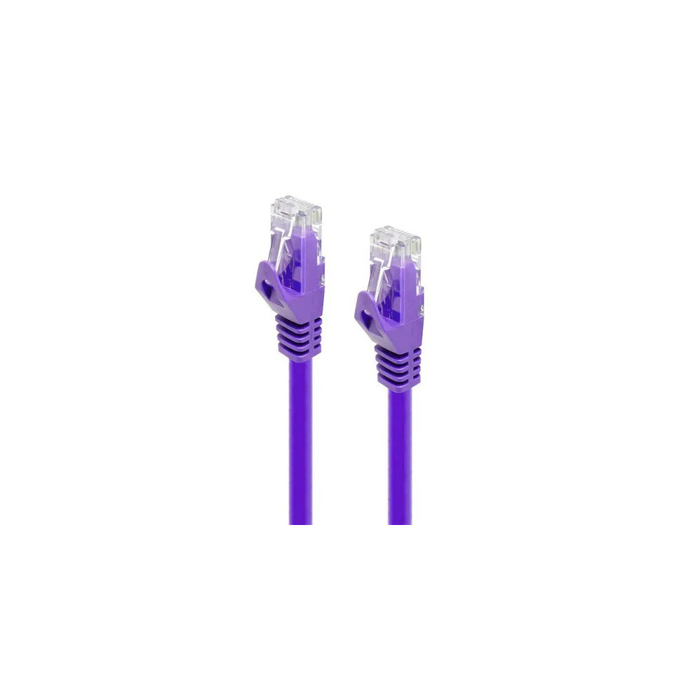 Alogic C6-0.3-PURPLE 0.3M PURPLE CAT6 NETWORK CABLE - Image 2