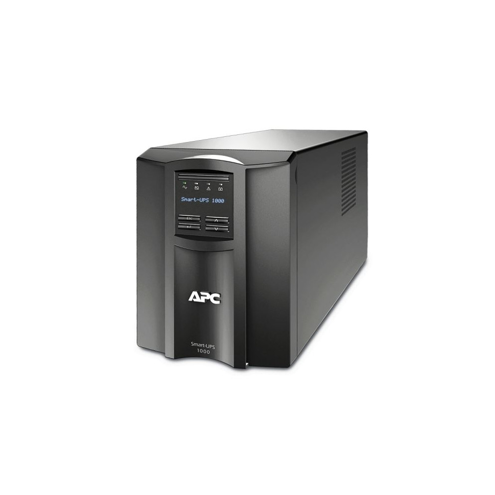 APC SMT1000IC Smart-UPS 1000VA/700W Line Interactive UPS, Tower, 230V/10A Input, 8x IEC C13 Outlets, Lead Acid Battery, SmartConnect Port & Slot - Image 1