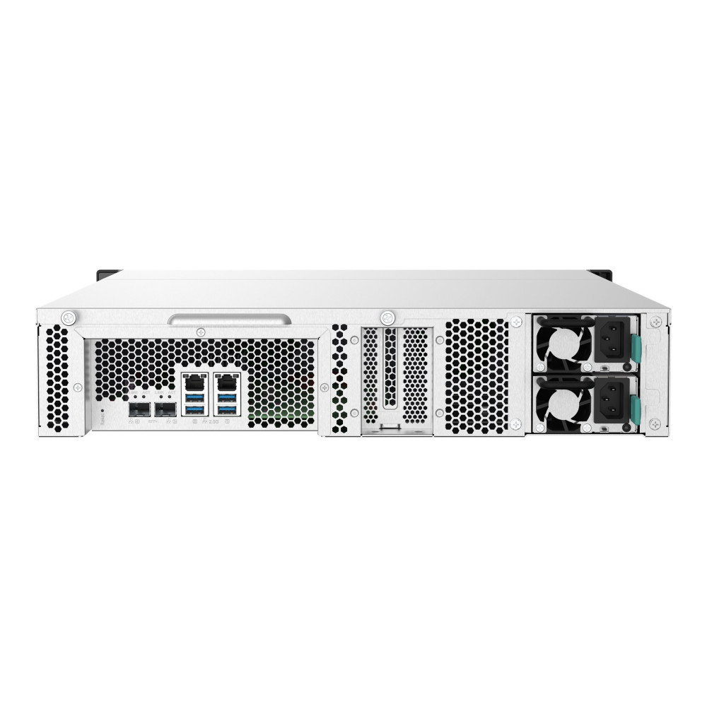 QNAP TS-832PXU-RP-4G 8-BAY NAS 3.5"(0/8), ARM QC-1.7GHz, 4GB, 2.5GbE(2), SFP+(2), RPS, 2U RACK, 3YR WTY - Image 4