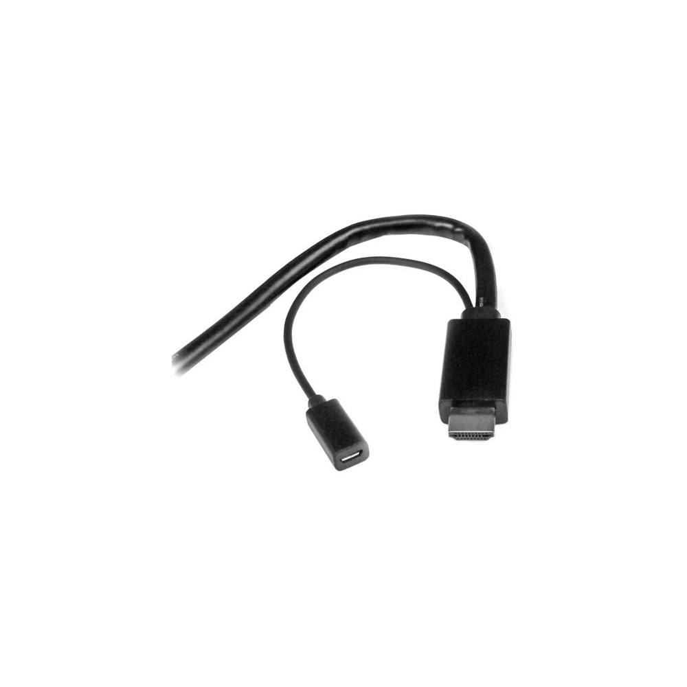 StarTech DPMDPHD2HD 2m 6 ft HDMI, DisplayPort or Mini DisplayPort to HDMI Converter Cable - HDMI, DP or Mini DP to HDMI Adapter - 1 x 20-pin DisplayPort Digital Audio/Video - Male, 1 x 20-pin Mini DisplayPort Digital Audio/Video - Male, 1 x 19-p - Image 6