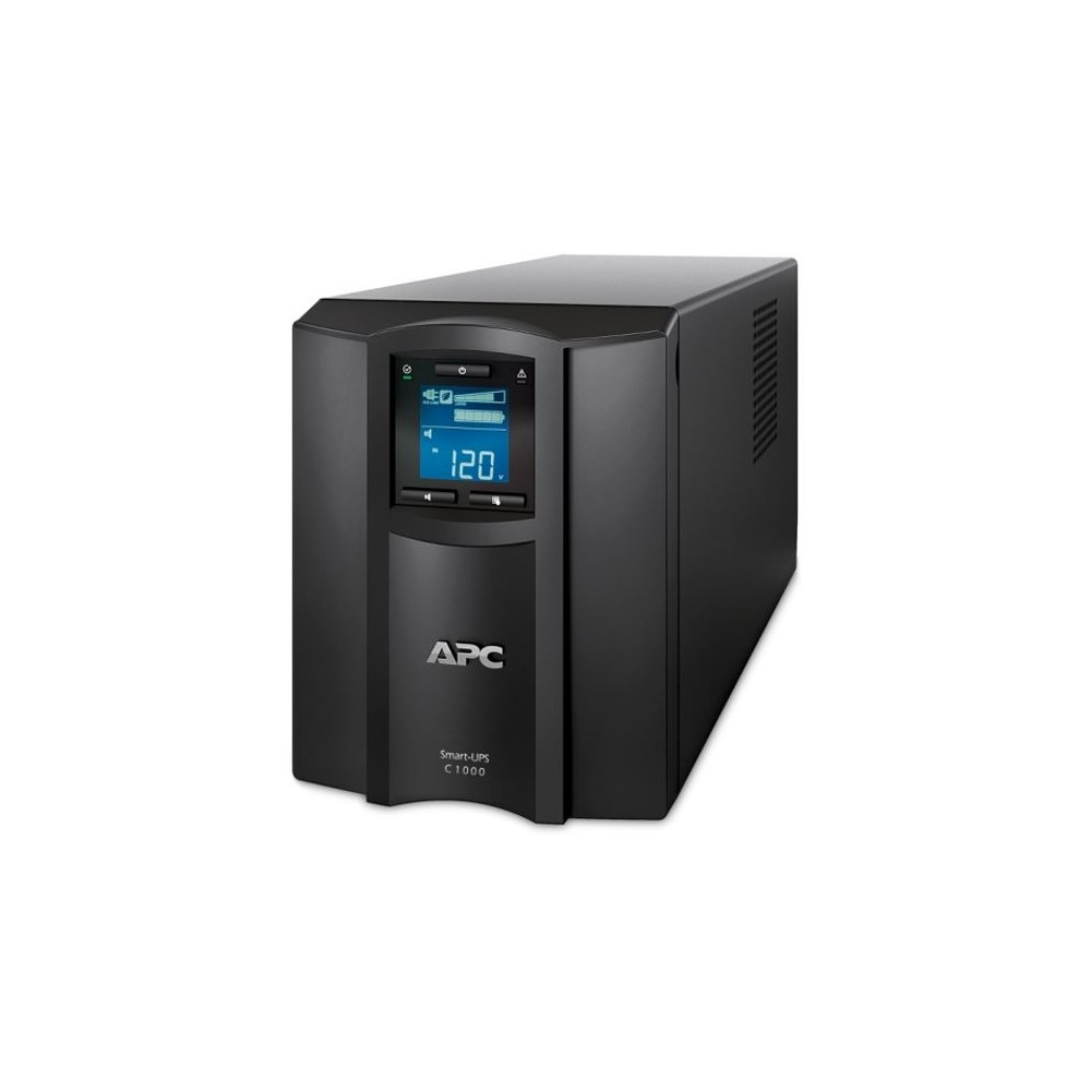 APC SMC1000IC Smart-UPS C 1000VA/600W Line Interactive UPS, Tower, 230V/10A Input, 8x IEC C13 Outlets, Lead Acid Battery, SmartConnect Port - Image 1