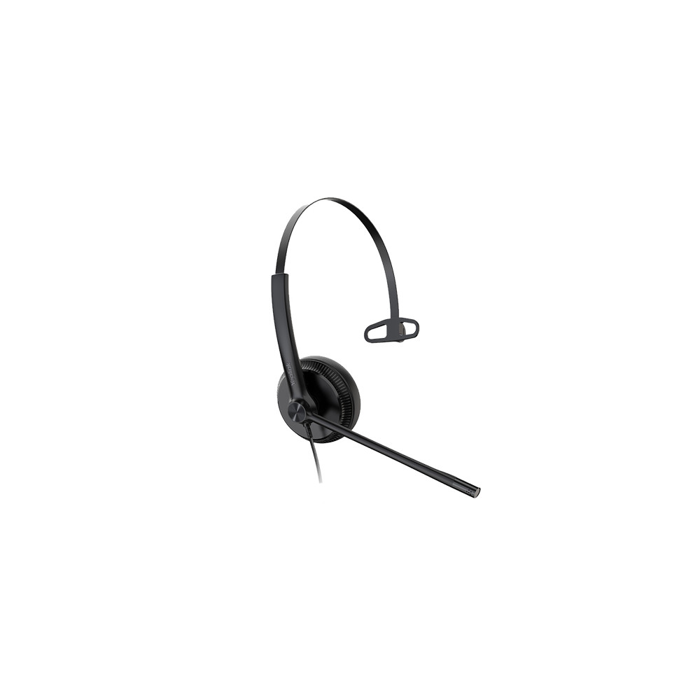 Yealink UH34-M-UC UH34 Mono UC USB Headset, Lightweight, All Day Wearing Comfort, Ear Wideband Noise Cancelling Microphone, Leather Ear Cushions, USB-A - Image 1