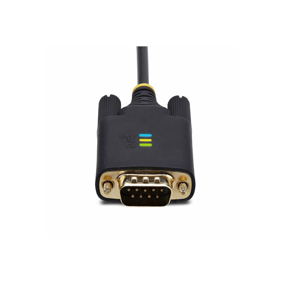StarTech 1P6FFC-USB-SERIAL 6.6FT (2M) USB TO SERIAL ADAPTER CABLE, COM RETENTION, INTERCHANGEABLE SCREWS - Image 3