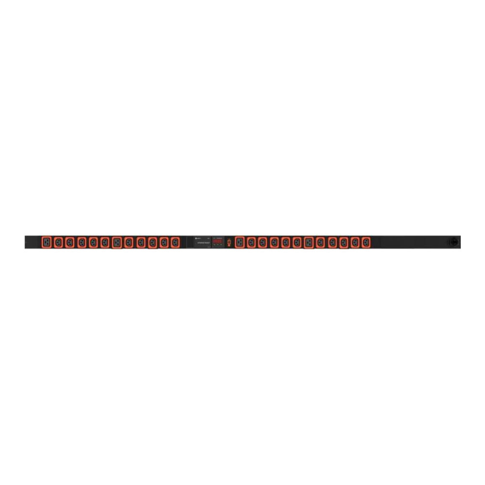 VERTIV F0129168 Geist Metered Vertical PDU, 16A, 230V, 0U, 20x IEC C13, 4x C19 outputs, 3m C20 Input - Image 1