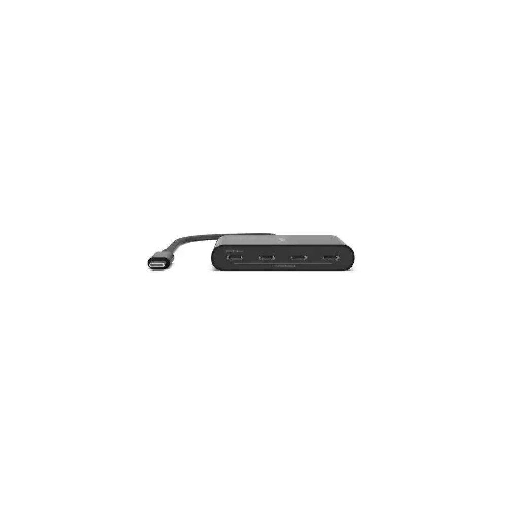 Belkin AVC018BTBK Connect USB-C 4-Port Hub, Adapter Dongle, 4xUSB-C Ports & 100W PD Max 10Gbps Data Transfer Mac/Chromebook - 4 Total USB Port(s) - PC, ChromeOS, Mac, iPadOS - Image 2
