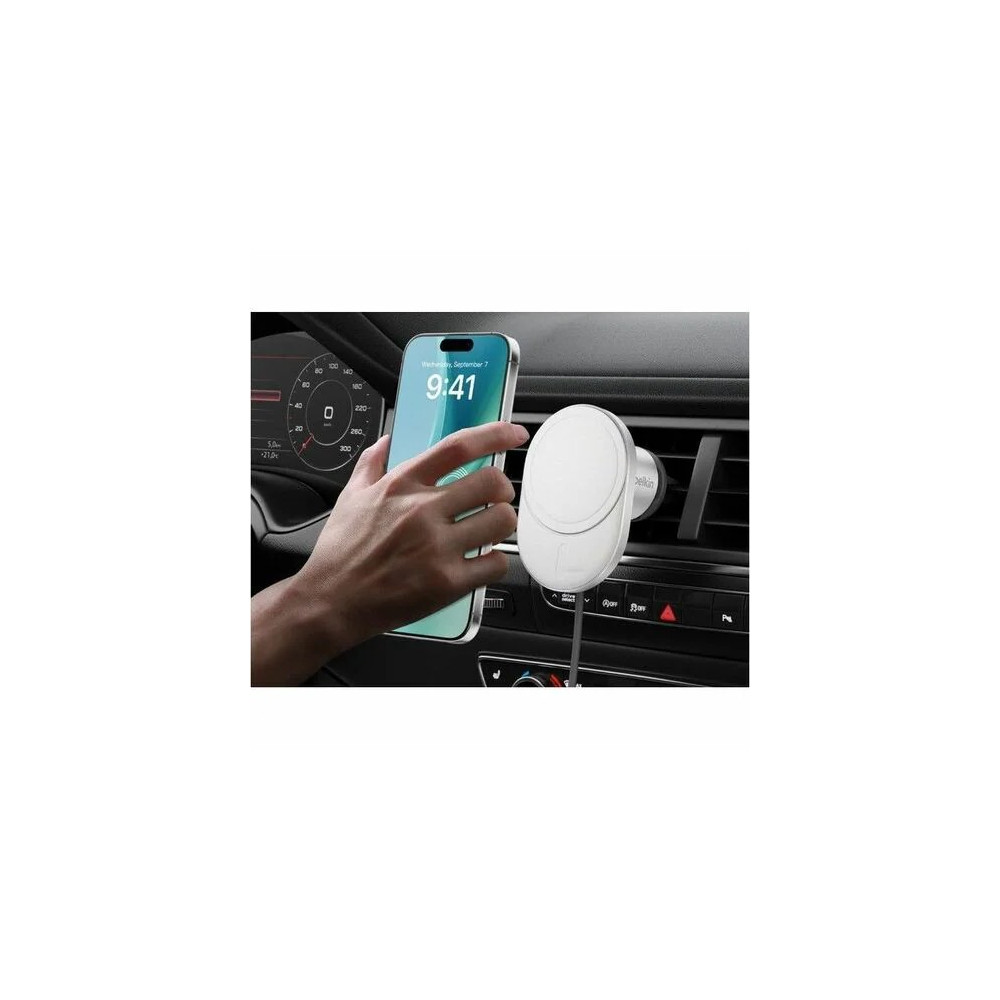 Belkin WIC008BTGR-V2 BoostCharge Pro Magnetic Wireless Car Charger with Qi2 15W - Image 13