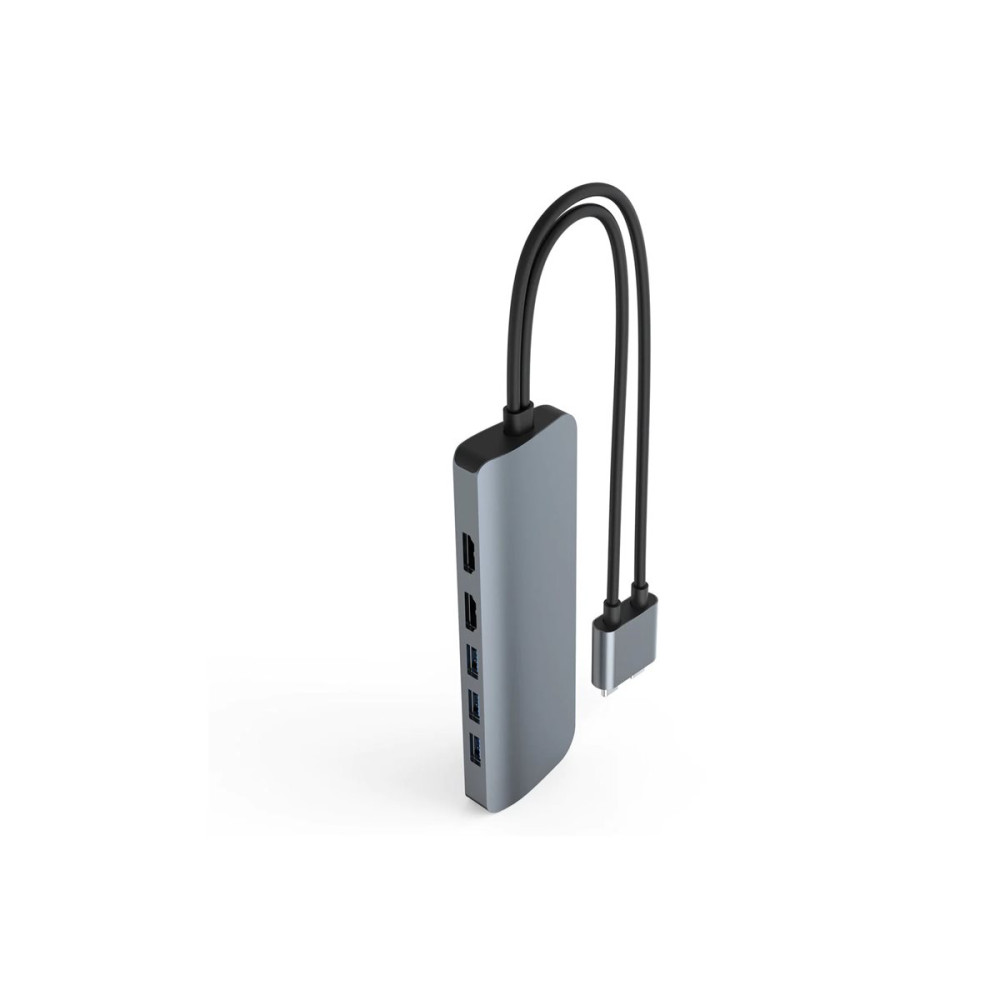 Targus HD392-GRAY HYPERDRIVE VIPER 10-IN-2 USB-C HUB - GRAY - Image 5