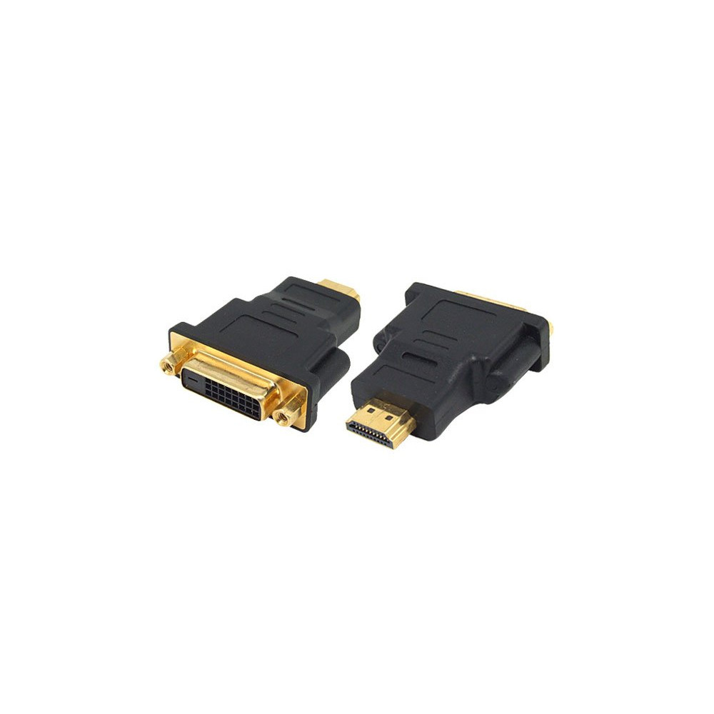8ware GC-DVIHDMI DVI-D to HDMI Female to Male Adapter Black compatible with TV, DVD, LCD monitor - Image 1