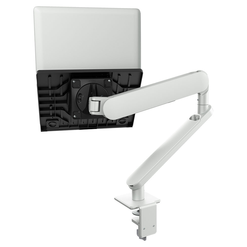 Atdec AWS-N-ORA-F-W Ora Laptop Mount - White - Image 1