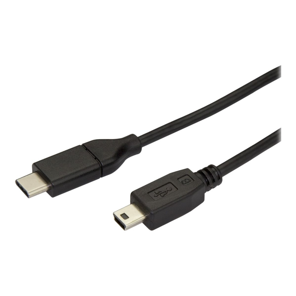 StarTech USB2CMB2M 2M USB-C TO MINI USB CABLE - USB 2.0 - USB-C TO USB MINI 2YR - Image 2