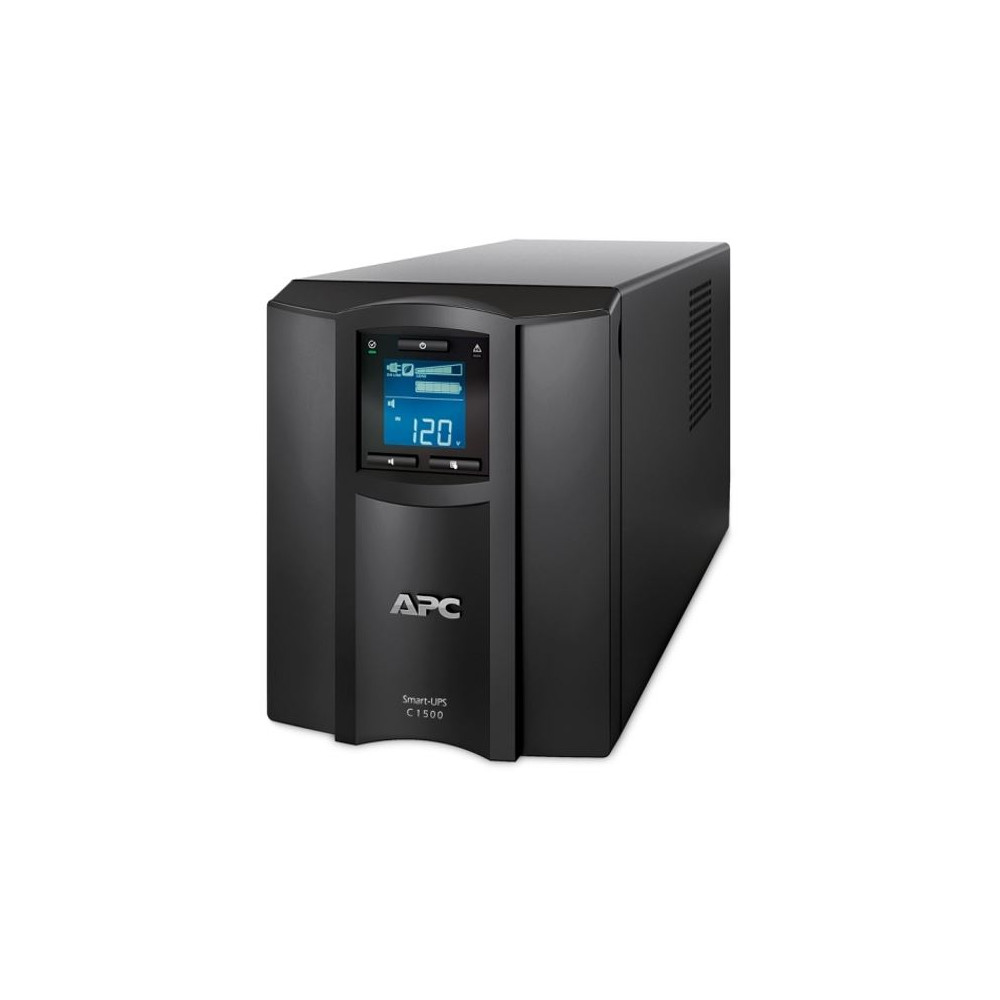APC SMC1500IC Smart-UPS C, Line Interactive, 1500VA, Tower, 230V, 8x IEC C13 outlets, SmartConnect port, AVR, Graphic LCD - Image 1
