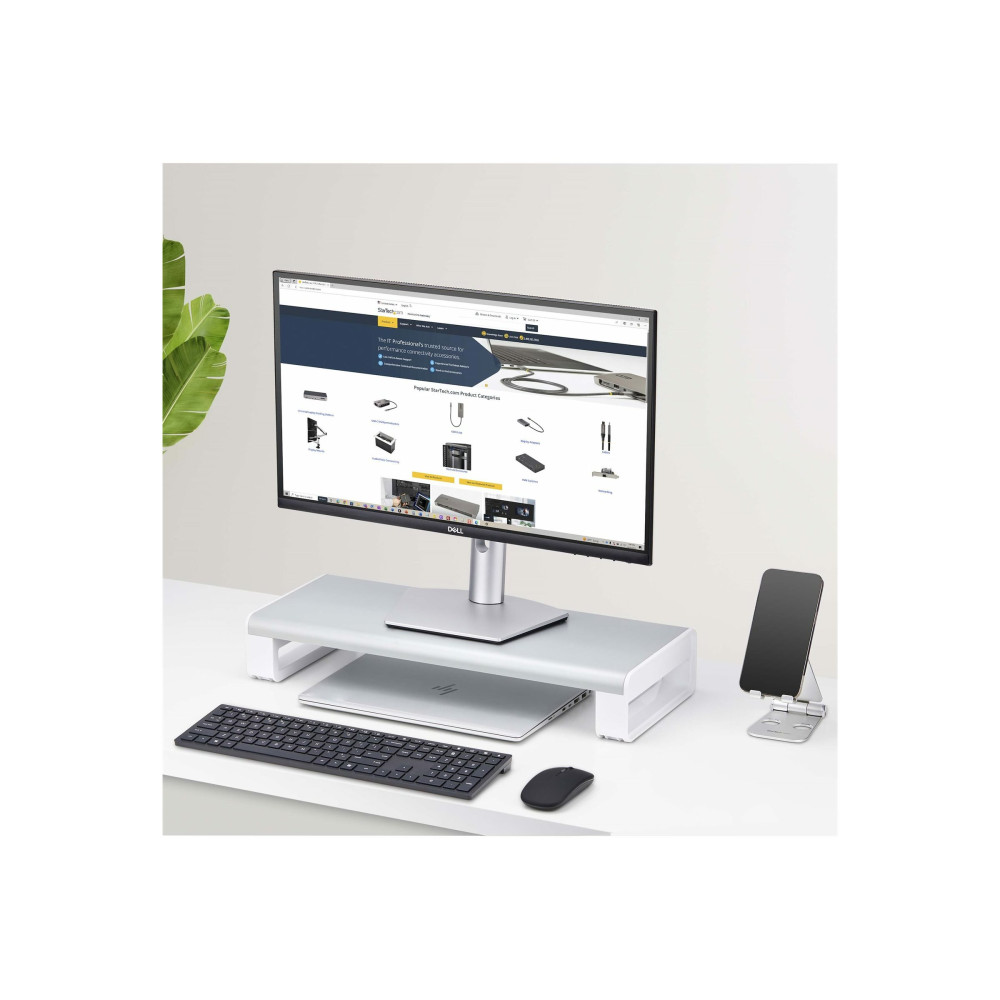 StarTech 1MFSW-MONITOR-RISER 3.5" ERGONOMIC MONITOR RISER STAND, 5 YR - Image 3