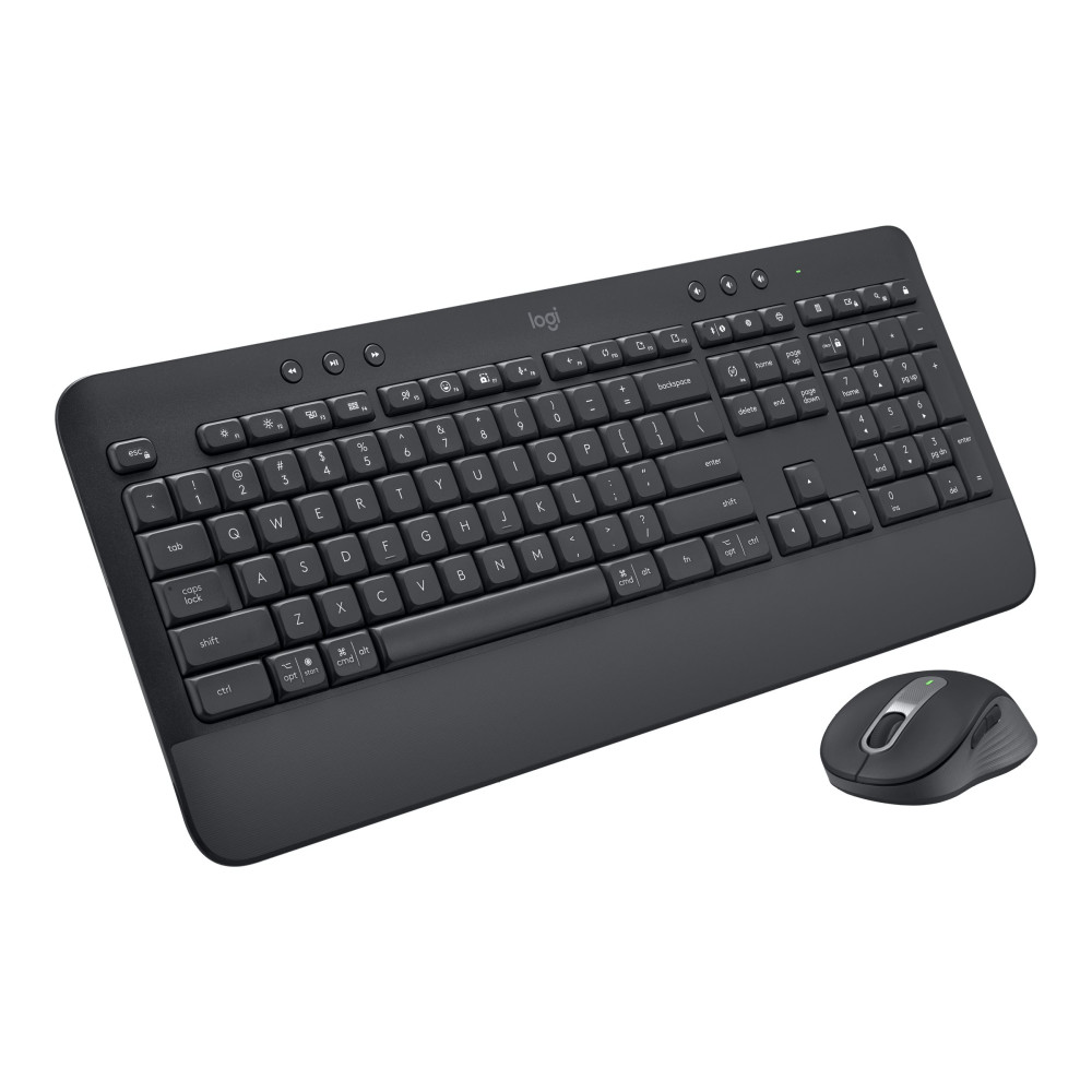 Logitech 920-011014 MK650 WIRELESS KEYBOARD AND MOUSE COMBO FOR BUSINESS,LOGIBOLT,BT,GRAPHITE,2YR WTY