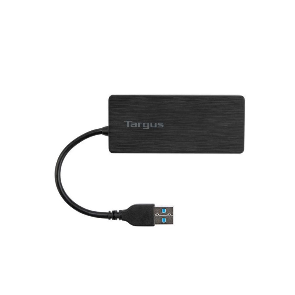 Targus ACH124US 4 Port Smart USB 3.0 Hub Self-Powered with 10 Times Faster Transfer Speed Than USB 2.0 - Image 1