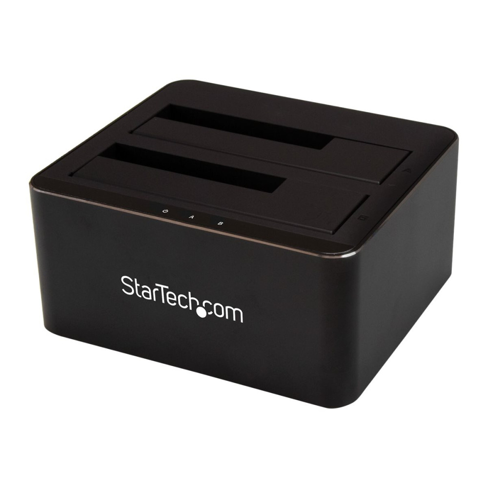 StarTech SDOCK2U33V DUAL BAY SATA HDD DOCKING STATION FOR 2.5 3.5" HDD - USB 3.0 2YR - Image 2