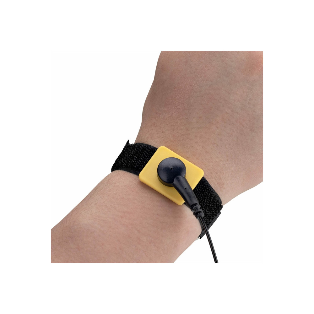 StarTech ESD-WRIST-STRAP ANTISTATIC WRIST STRAP W/ GROUNDING CABLE, ESD SAFE BAND/TAA, 2 YR - Image 4