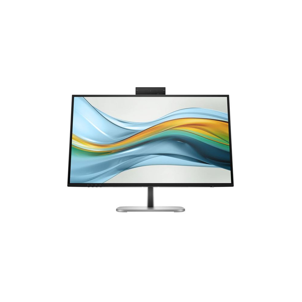 HP 9E0Y9UT Series 5 Pro 527PM 27' 100Hz QHD Monitor 2.5K 2560x1440 16:9 5ms Height Adjustable Tilt Swivel Pivot 2xDP HDMI 1xUSB-C 100W PD Webcam LAN SPK VESA - Image 1