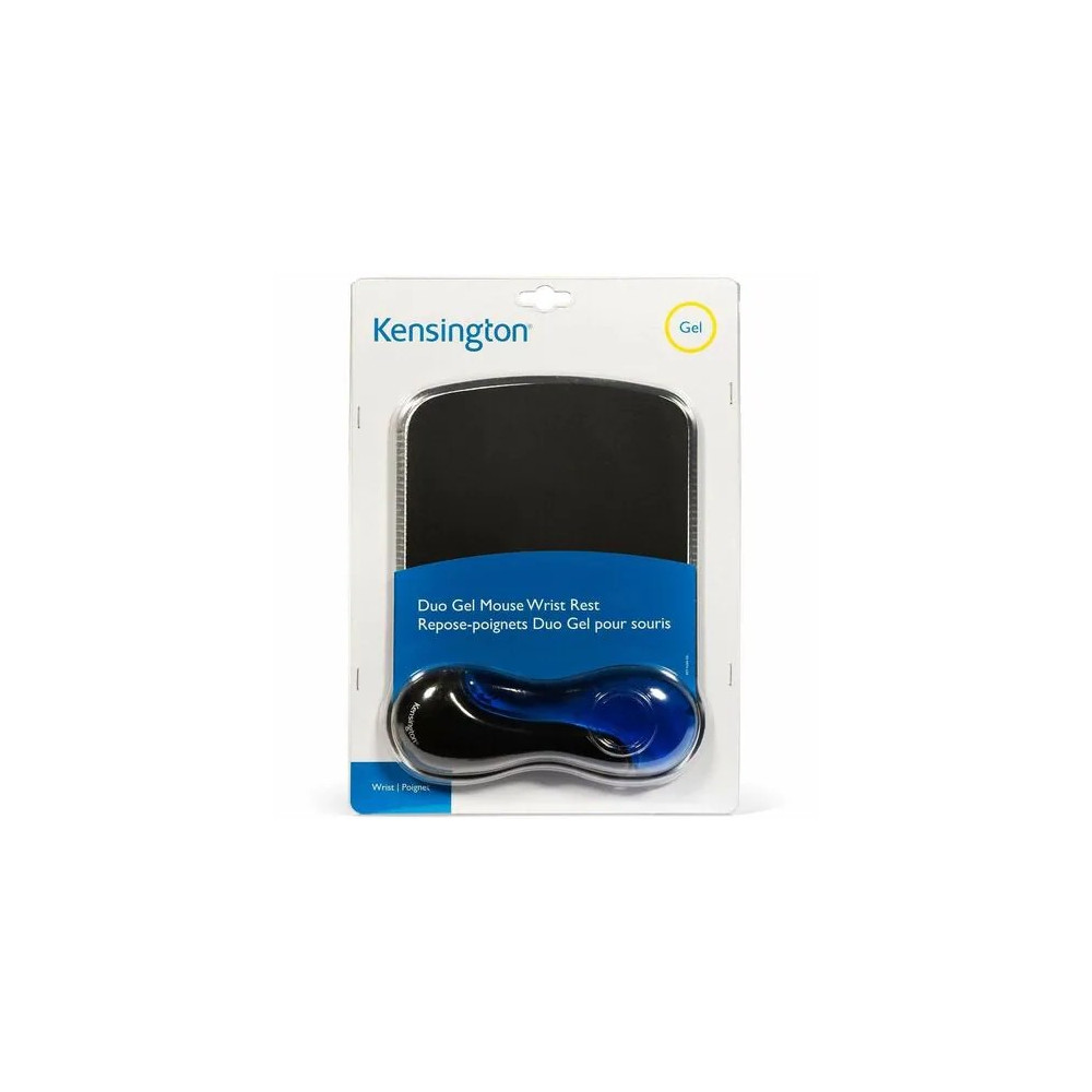 Kensington 62401 DUO GEL MOUSE PAD - BLUE/BLACK