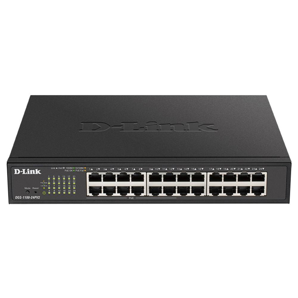 D-Link DGS-1100-24PV2 24-Port Smart Managed PoE Switch - Image 1