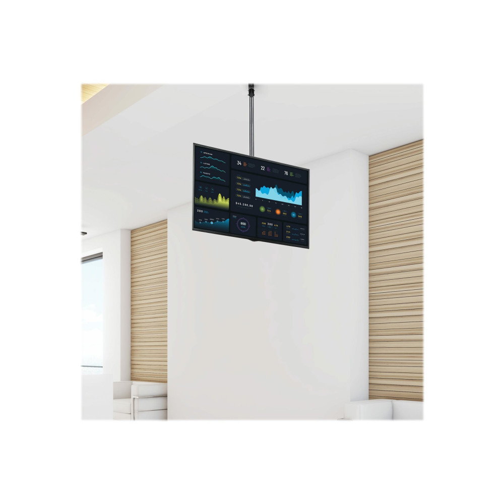 StarTech FPCEILPTBLP TV CEILING MOUNT, FULL MOTION, 32"-75", UP TO 600X400 VESA - Image 3