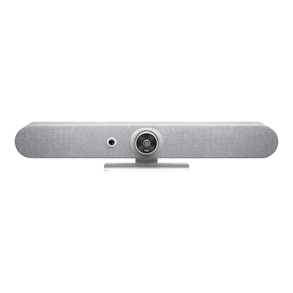Logitech 960-001355 RALLY BAR MINI ALL IN ONE 4K ULTRA HD VIDEO BAR,BUILTIN SPKR &MIC,WHITE-2YR WTY - Image 2