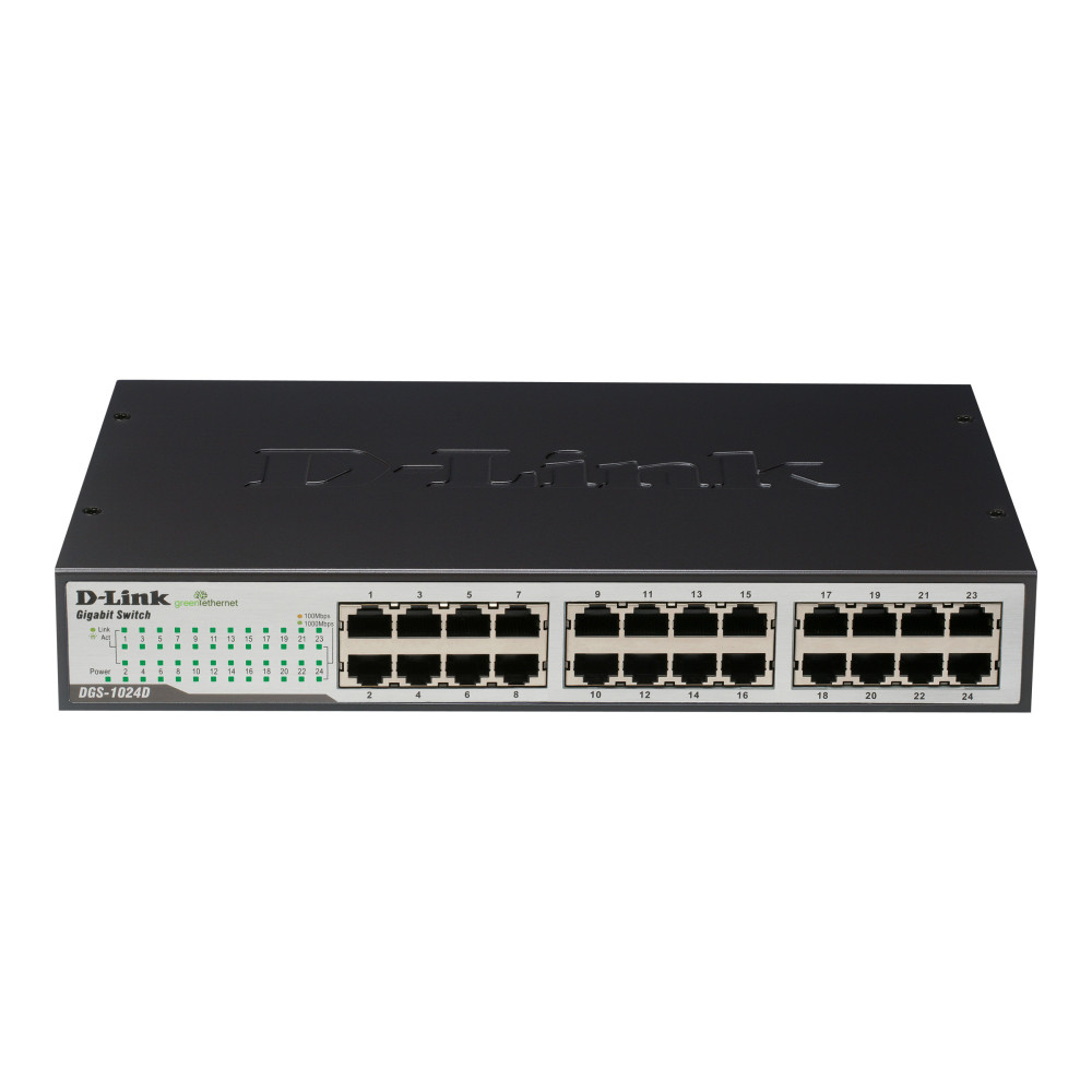 D-Link DGS-1024D 24-PORT GIGABIT UNMANAGED SWITCH (METAL HOUSING) - Image 1
