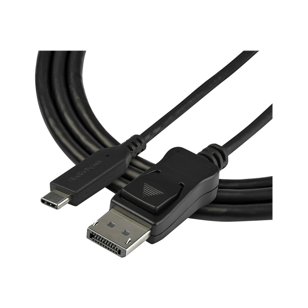 StarTech CDP2DP141MB 1M USB-C (T/BOLT3) TO DP1.4 ADAPTER CABLE, 8K, 3YR - Image 2