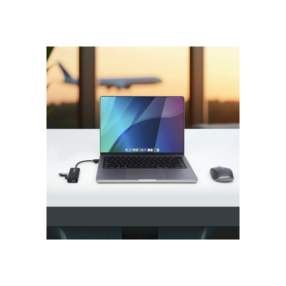 StarTech H5C4A-USB-HUB 4-PORT USB-C HUB, 5GBPS, USB-C TO 4X USB-A, BUS POWERED, 2 YR - Image 6