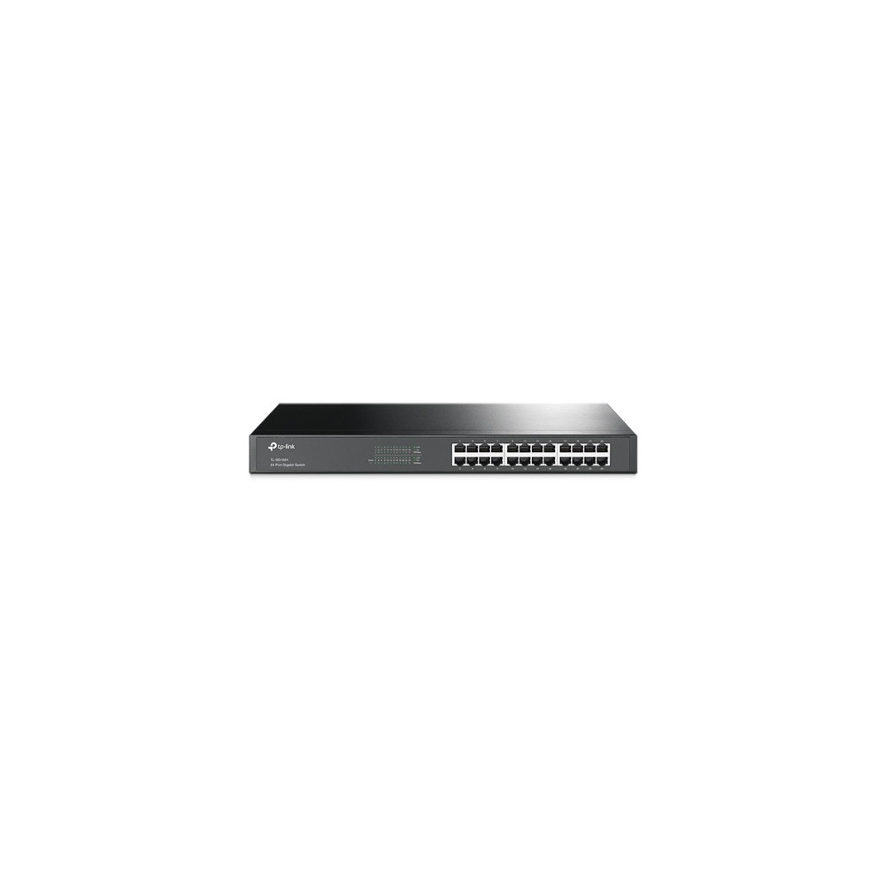 TP-LINK TL-SG1024 (CH) 24-Port Gigabit 19' Rackmountable Unmanaged Switch energy-efficient Supports MAC Plug & play 48Gbps Switching Capacity - Image 1