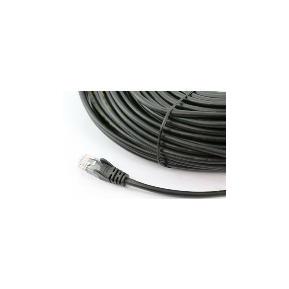 8ware PL6A-30BLK CAT6A Cable 30m - Black Color RJ45 Ethernet Network LAN UTP Patch Cord Snagless - Image 1