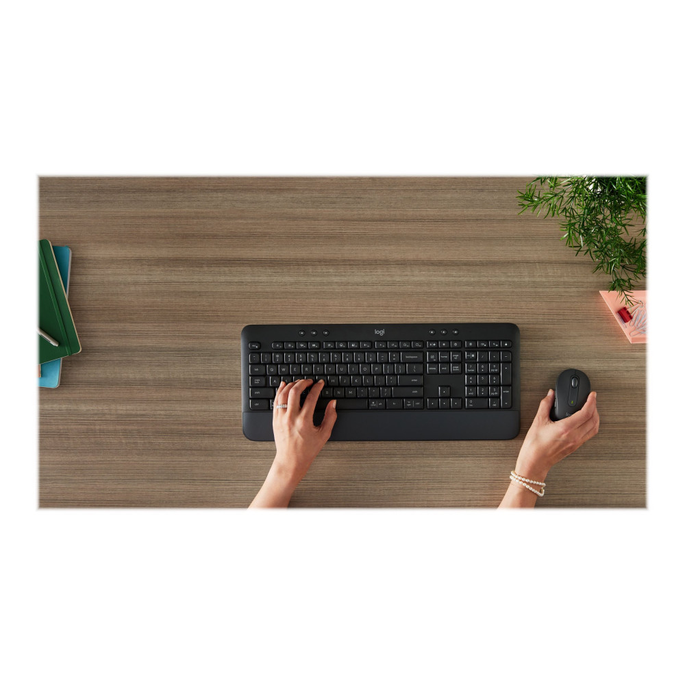 Logitech 920-011014 MK650 WIRELESS KEYBOARD AND MOUSE COMBO FOR BUSINESS,LOGIBOLT,BT,GRAPHITE,2YR WTY