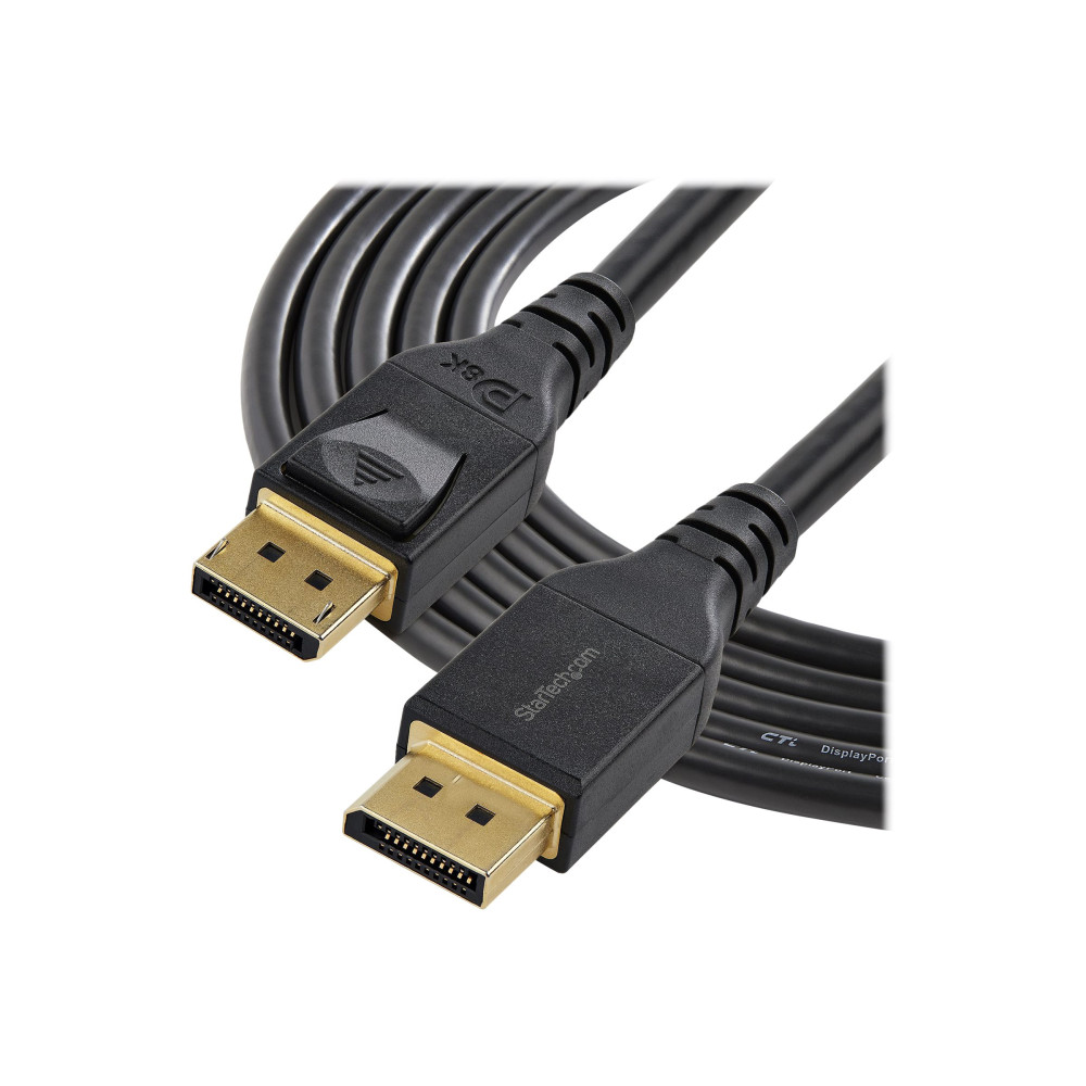 StarTech DP14MM4M 4M DISPLAY 1.4 CABLE, 8K 60HZ, UHD 4K 120HZ, HDR, VESA CERTIFIED, BLACK, LTW - Image 4