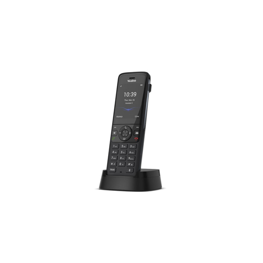 Yealink W78H Wireless DECT Handset, Scalable Solution, Optimised Wireless Communication,Business Use, Long Battery Life, 2.4'' 240x320 TFT ColorScreen - Image 1