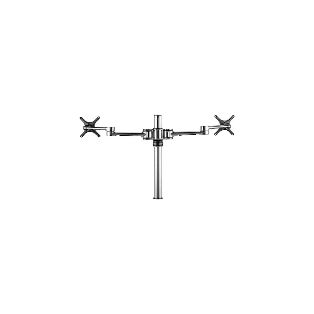 Atdec AF-AT-D-P DUAL MONITOR ARM, UP TO 2 x 27", 8KG EACH ARM, DESK CLAMP, 100MM VESA, POLISHED,10YR - Image 3