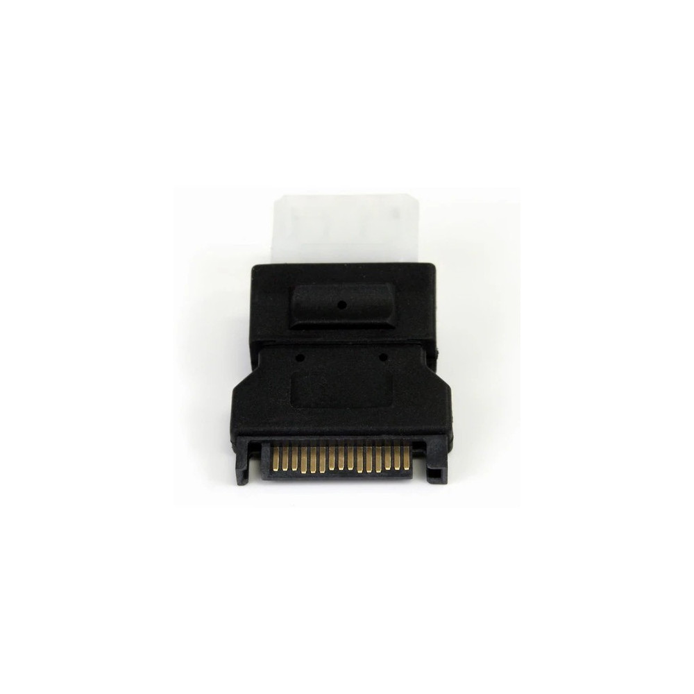 StarTech LP4SATAFM SATA to LP4 Power Cable Adapter - 1 x 15-pin SATA Male - 1 x 4-pin LP4 Power Female - Black - Image 2