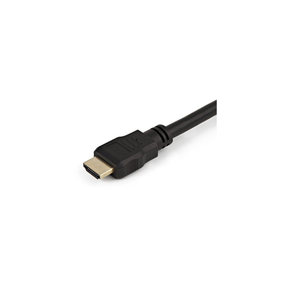 StarTech HDDVIMM150CM 1.5M HDMI TO DVI-D ADAPTER CABLE, BLACK, LTW - Image 3