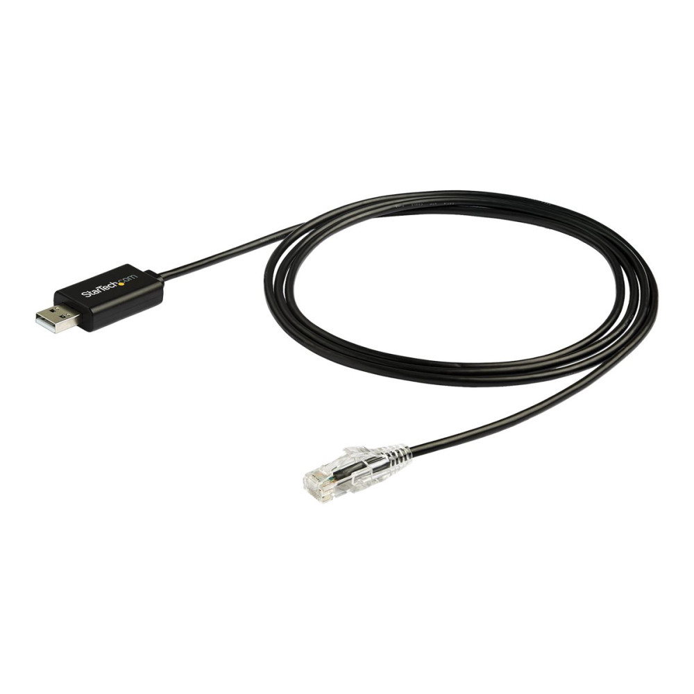 StarTech ICUSBROLLOVR 1.8M CISCO USB CONSOLE CABLE - USB TO RJ45 - 460KBPS, 2YR - Image 2
