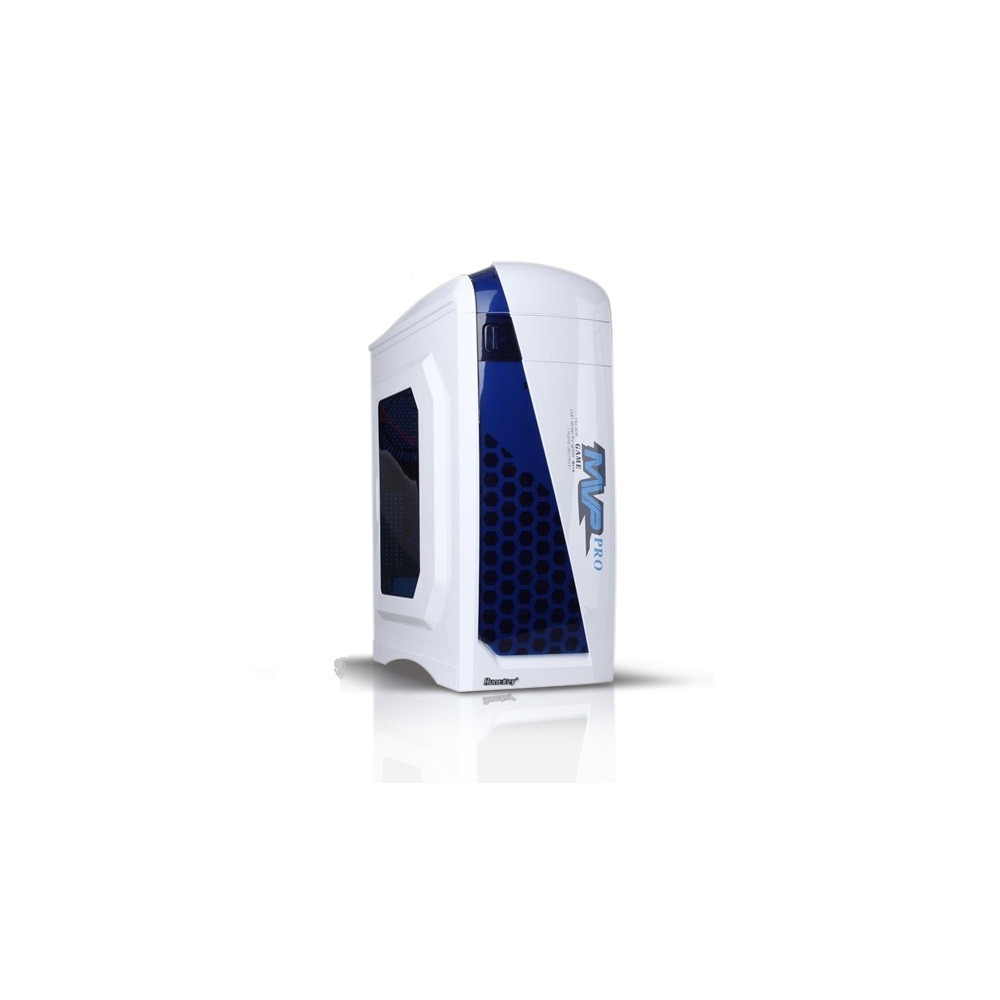 Huntkey CASHUNMVPPROBL-1 MVP Pro Gaming computer chassis - Blue (No PSU Included, NO FAN Included) - Image 1