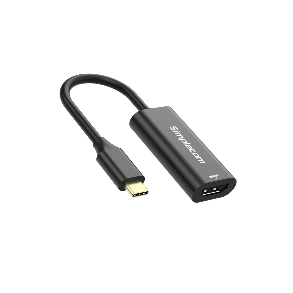 Simplecom DA105 USB-C to HDMI 2.1 Adapter 8K@60hz Converts a USB-C port to a HDMI output Compatible with smartphone or laptop with DisplayPort Alterna - Image 1
