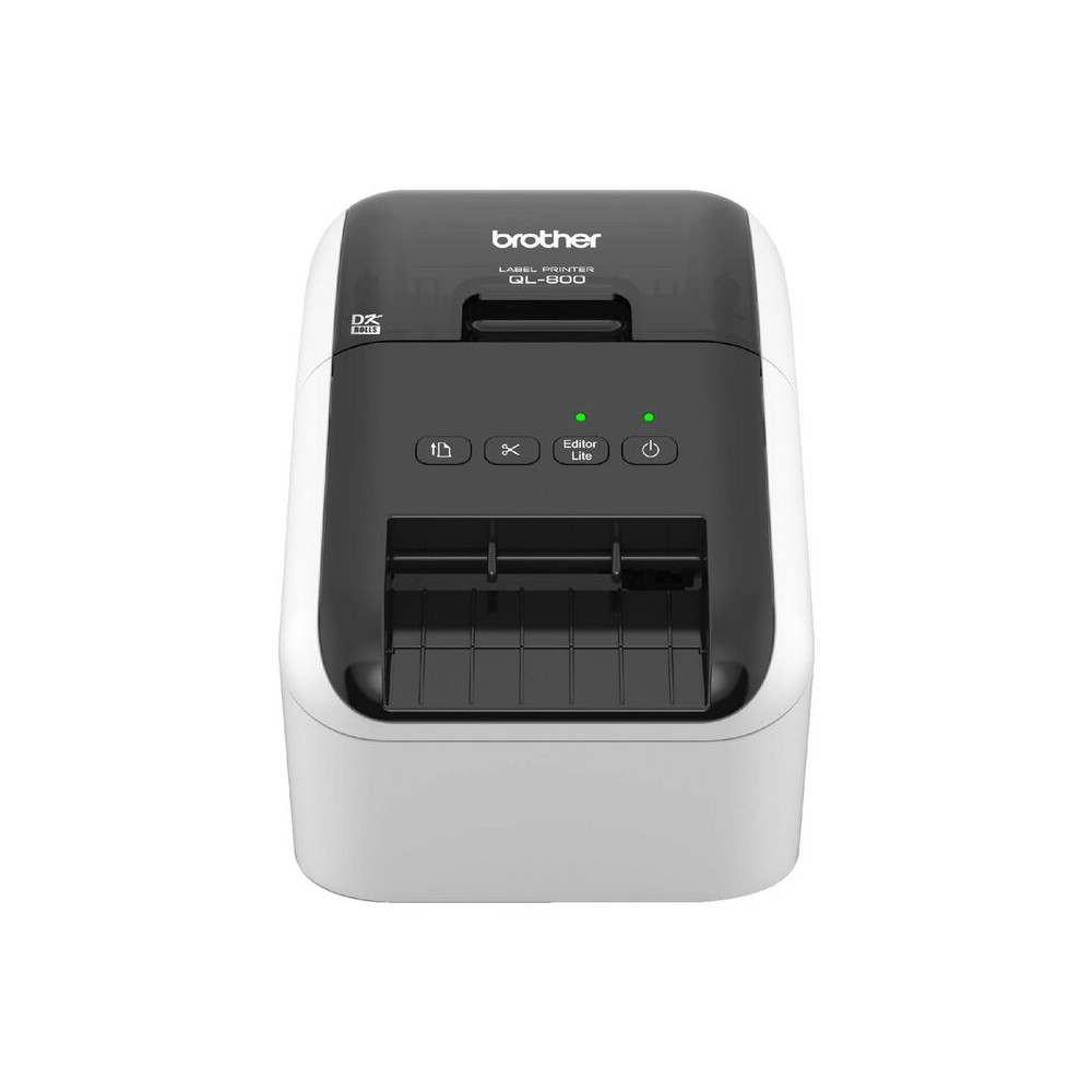 Brother QL-800 HIGH SPEED PROFESSIONAL PC/MAC LABEL PRINTER / UP TO 62MM WITH BLACK/RED PRINTING (*DK-22251 required) - Image 1