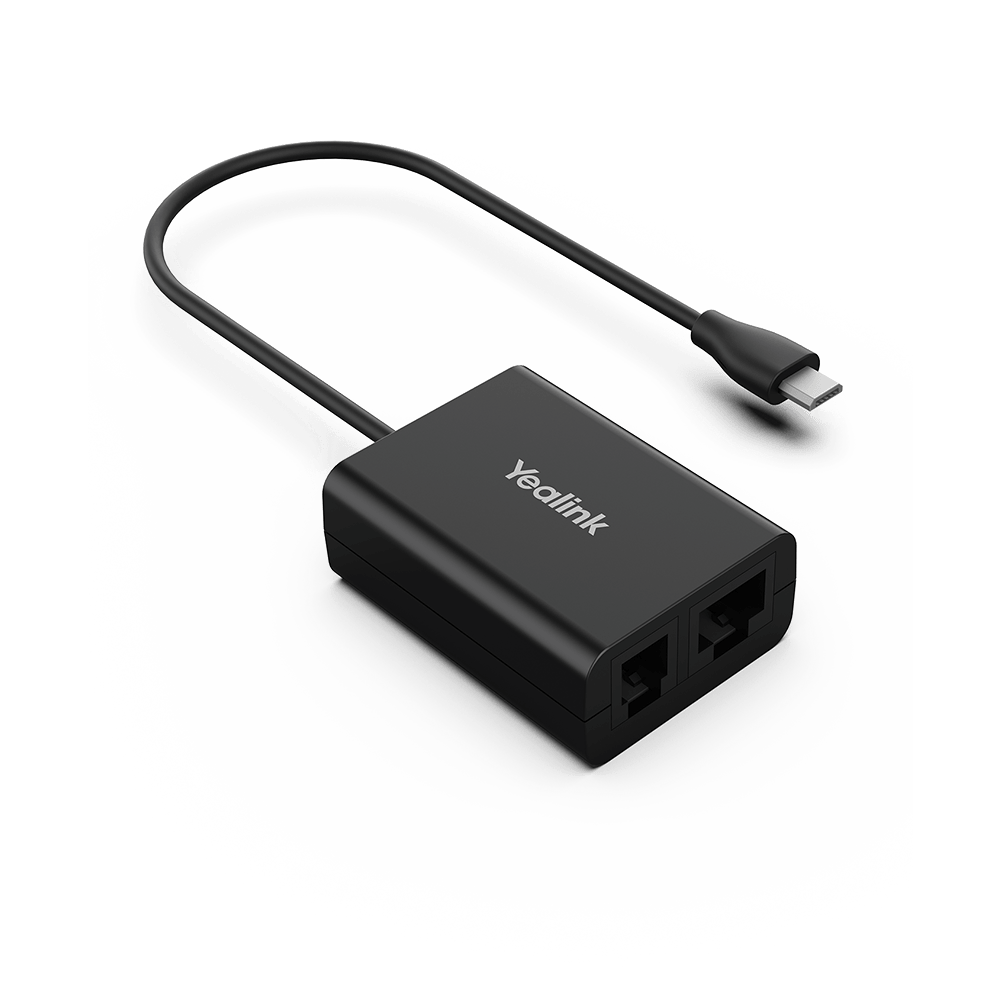 Yealink EHS61 Wireless Headset Adapter for WH62/3, Compatible with Unify/Mitel/ T27G/29G/4xG - Image 1