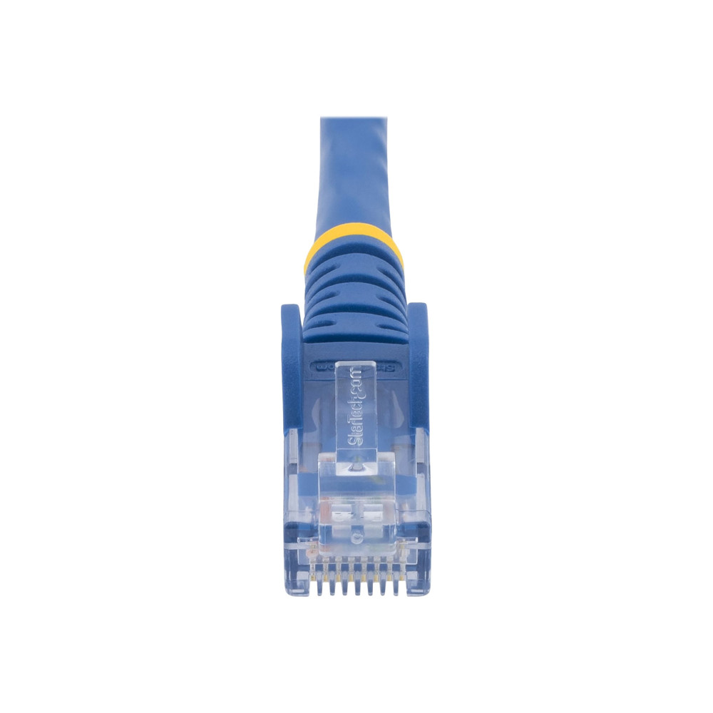 StarTech N6PATC3MBL 3M CAT6 ETHERNET CABLE BLUE 650MHZ 100W SNAGLESS PATCH CORD, LTW - Image 1