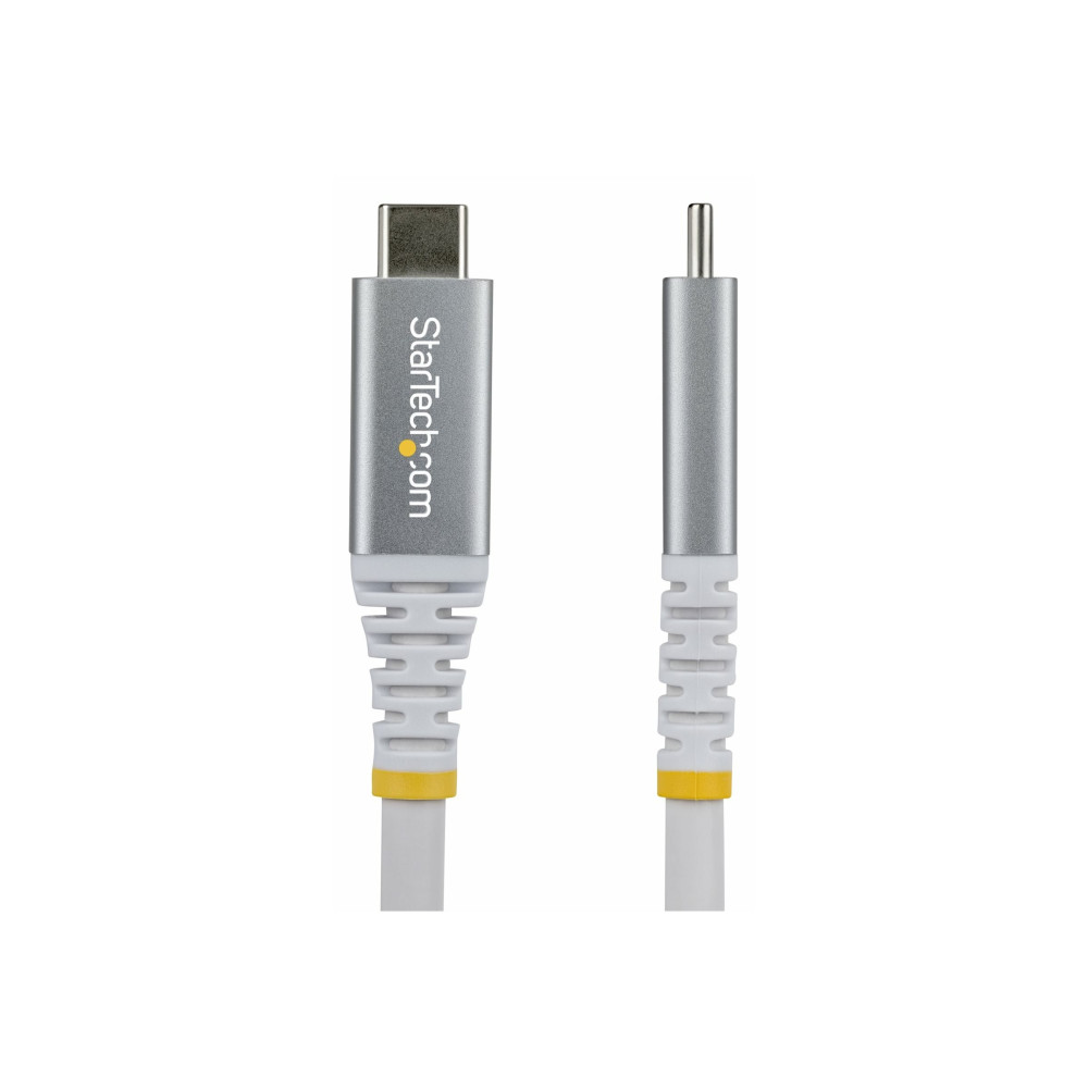 StarTech CC3M20GUSB4CXW 3M (10FT) USB4 CABLE, USB-IF CERTIFIED, 20GBPS, WHITE, LTW - Image 1